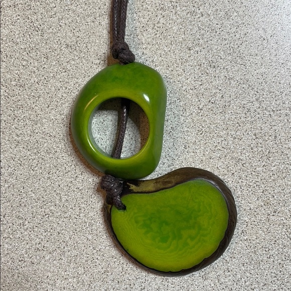 Fair Trade Tagua Nut Necklace - Picture 3 of 4